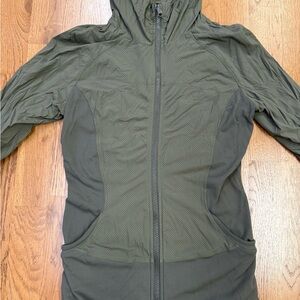 lululemon athletica Dark Green Utility Jacket